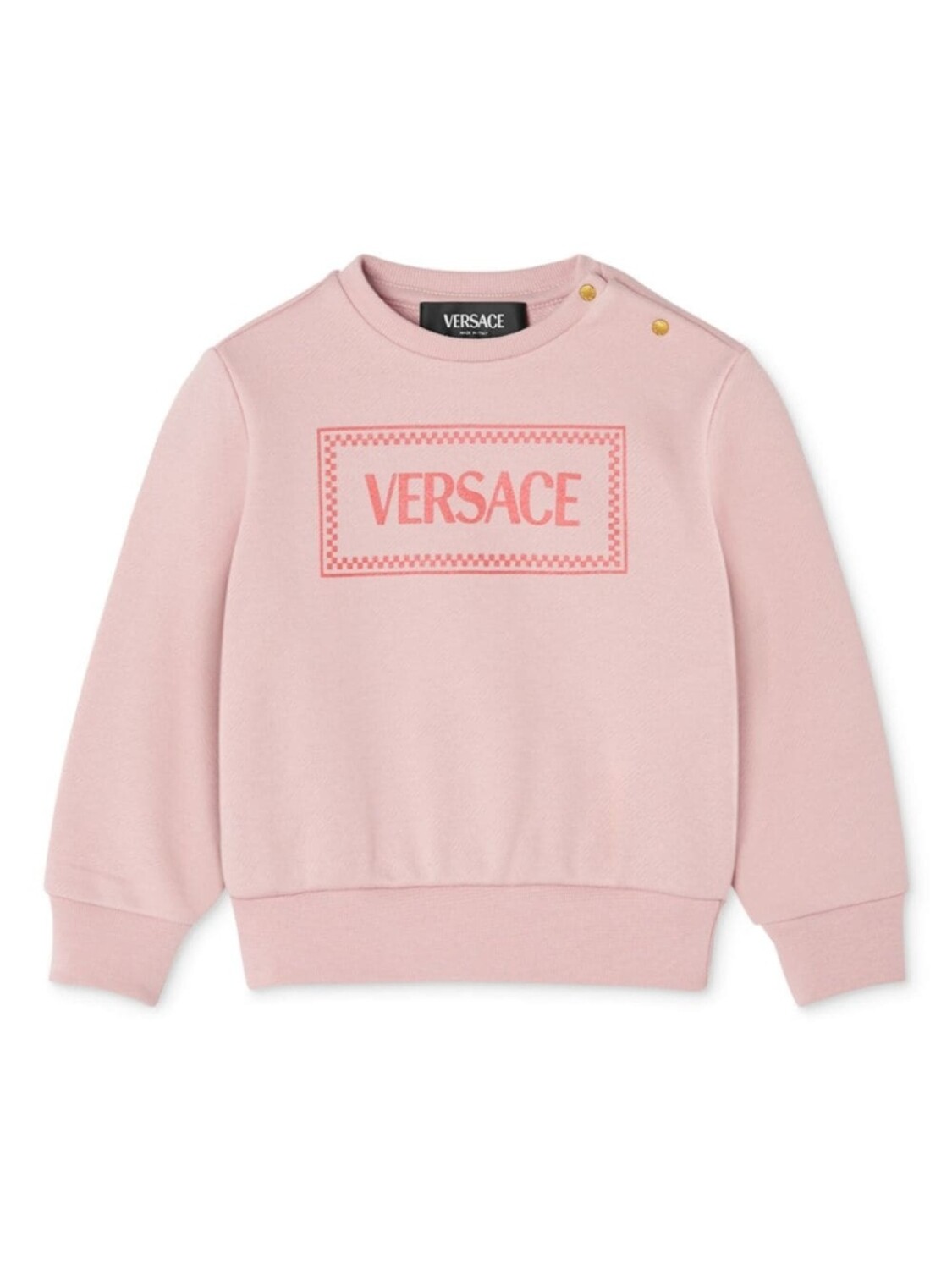 

Толстовка с логотипом Versace Kids, розовый