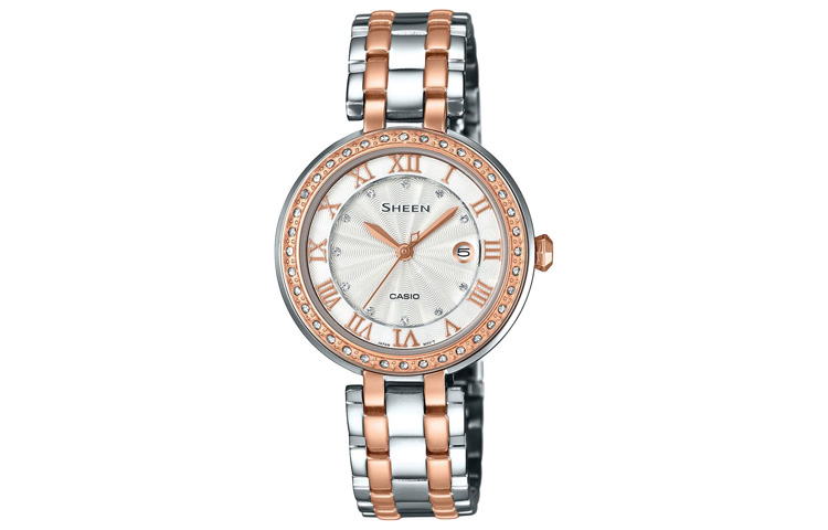 

Женские золотые часы SHEEN SHE-4034BSG-7A CASIO