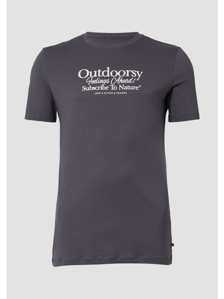 

Футболка цвета 95D2_сланцево-серый s.Oliver