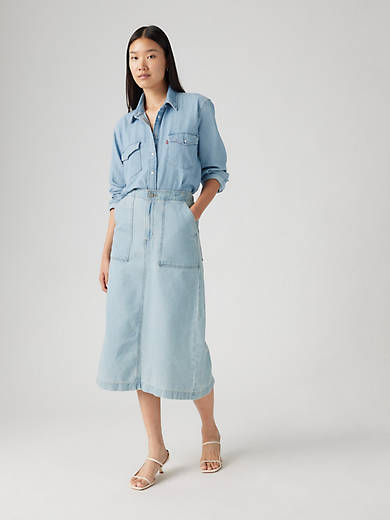 

Юбка Levi's, цвет Trek Tech Skirt - Light Wash