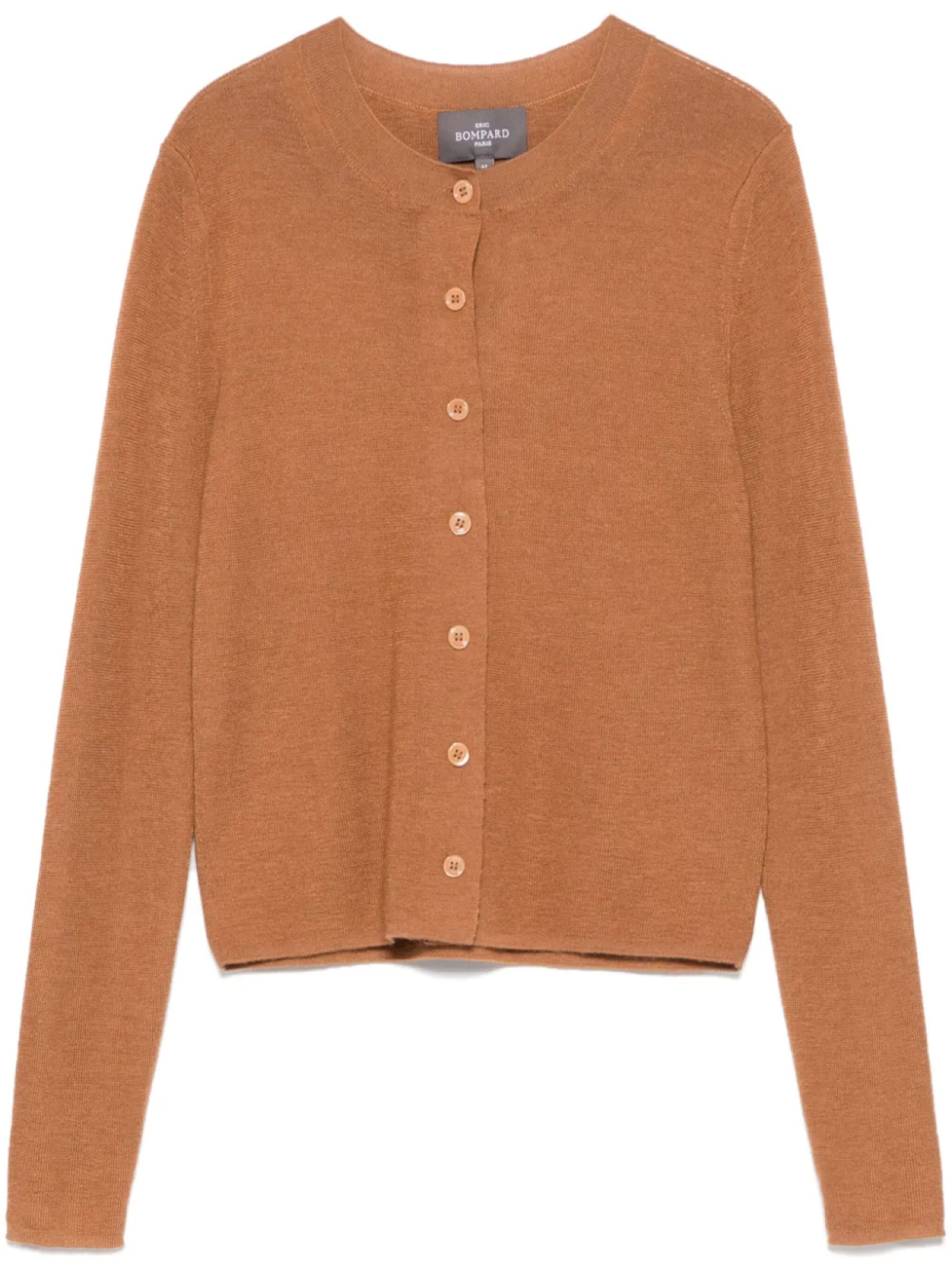 

Кашемировый кардиган Eric Bompard, коричневый