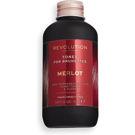 

Revolution Тоны для ухода за волосами для брюнеток Мерло 150мл, Revolution Beauty