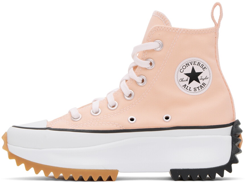 Розовые кроссовки Converse Run Star Hike — фото 3