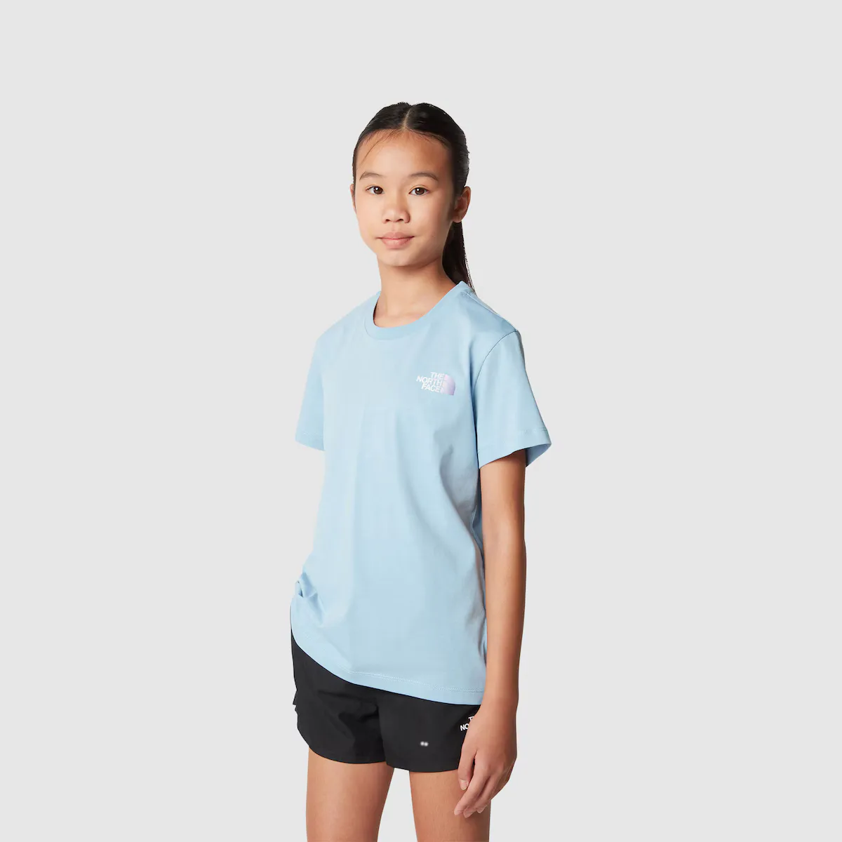 

Футболка для девочек The North Face, синий