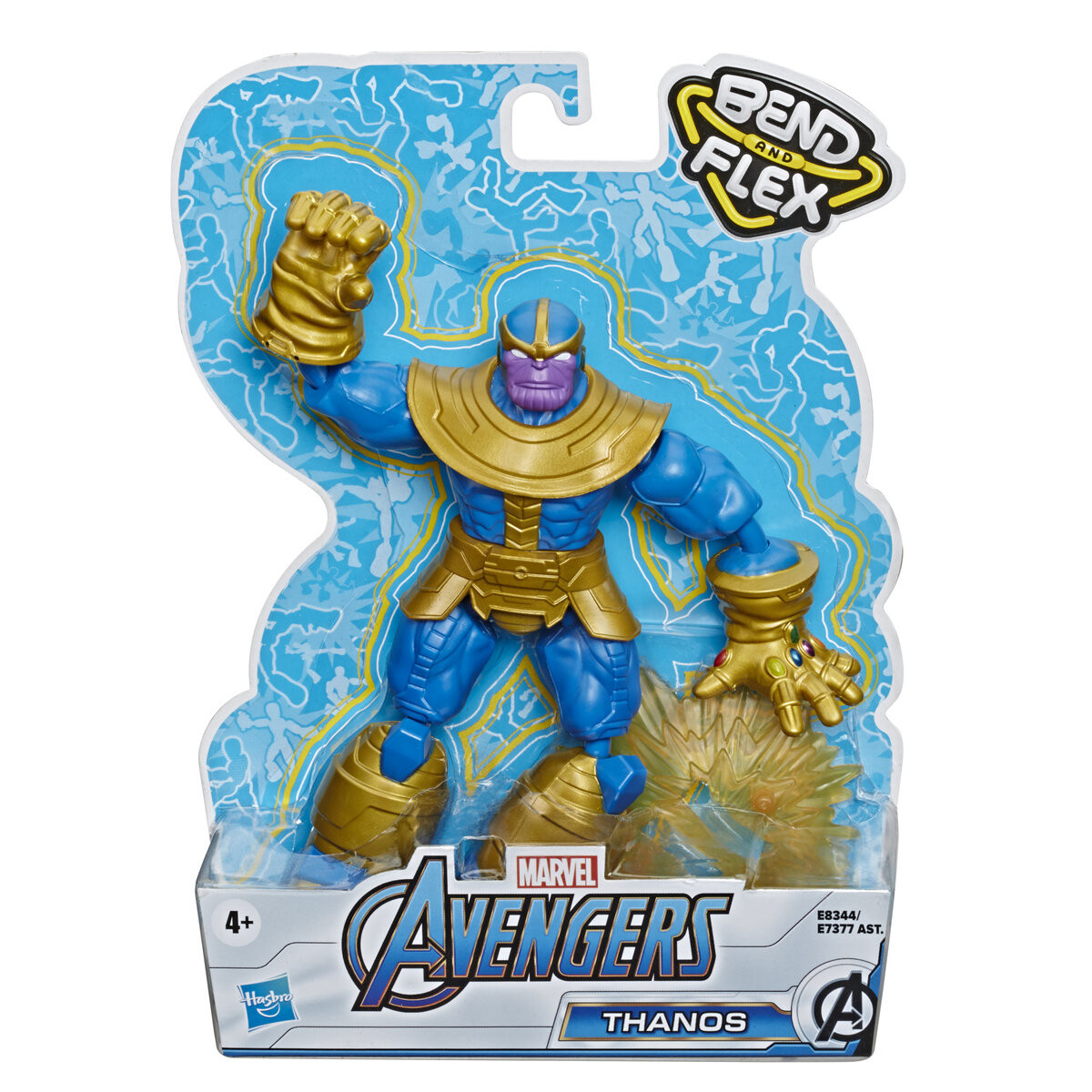 

Фигурка Таноса из Мстителей, Бенда и Флекса Hasbro