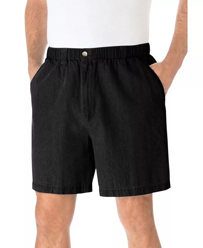 

Шорты без застежки Big & Tall 6 дюймов KingSize, черный