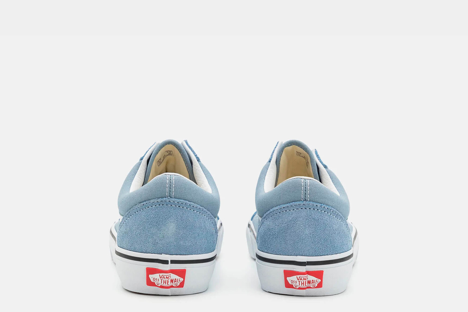 Кроссовки старой школы Vans, синий — фото 4