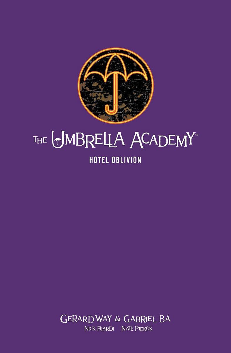 

Новелла The Umbrella Academy: Hotel Oblivion Graphic Novel Volume 3 Library Edition (Hardcover)