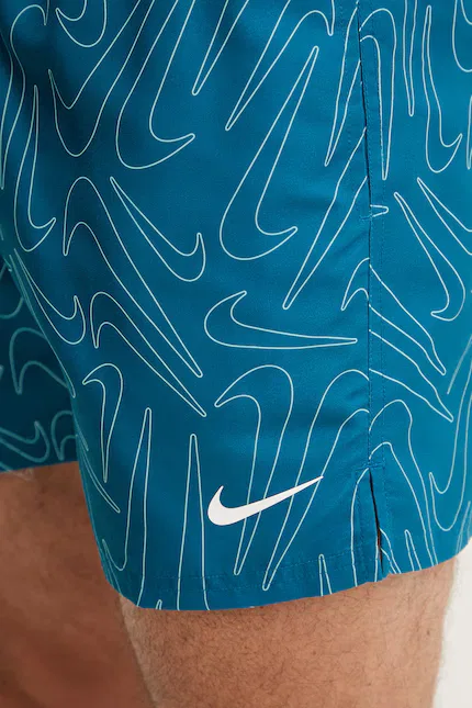Плавки с логотипом Nike, бирюзовый — фото 4