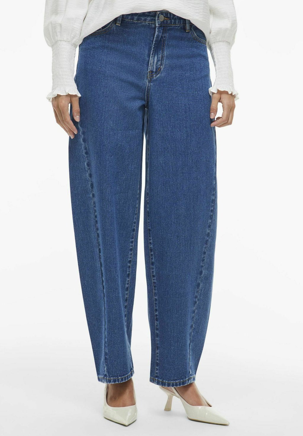 

Джинсы свободного кроя REGULAR WAIST VILA, деним