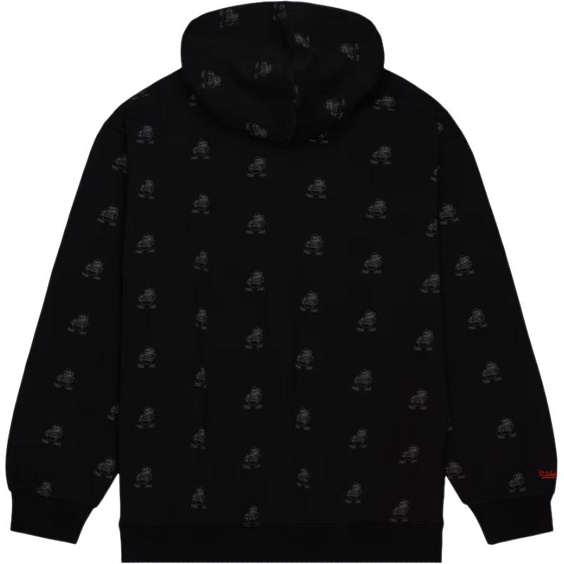 

Mitchell Ness Толстовка Mitchell & Ness Cleveland Browns Allover Print мужская black