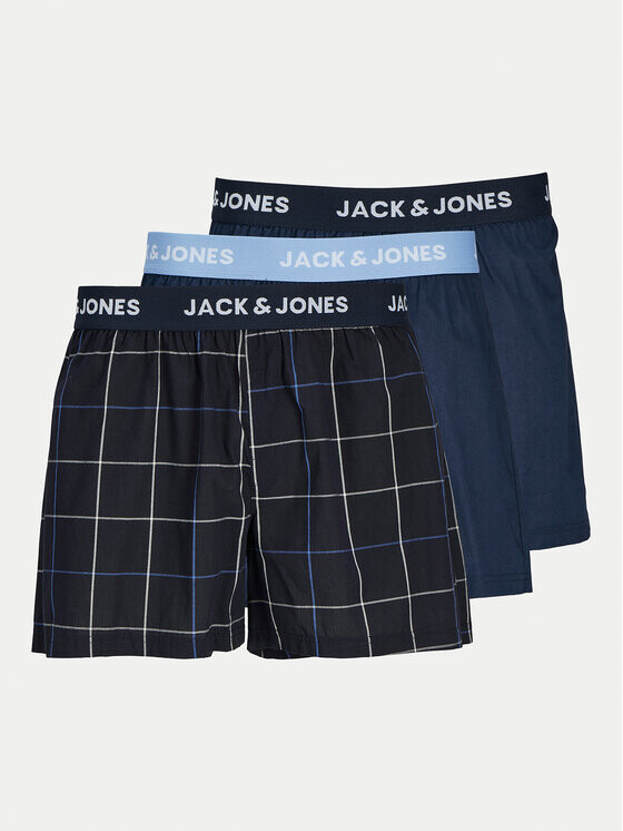 

Комплект из 3 боксеров Jack&Jones, синий