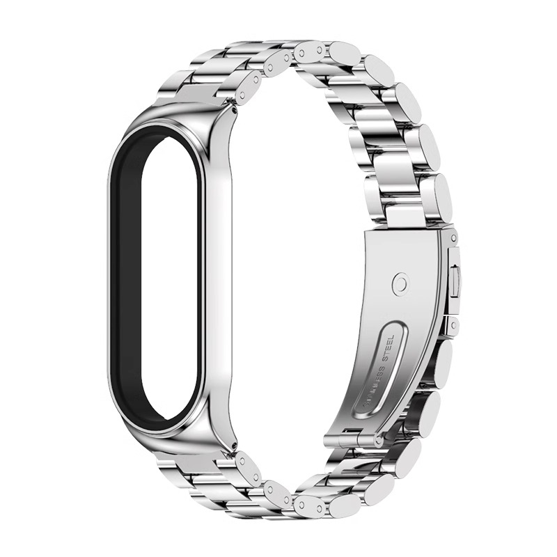 

Biaodaige Часы Strap Xiaomi Compatibility Stainless Steel Material, Silver