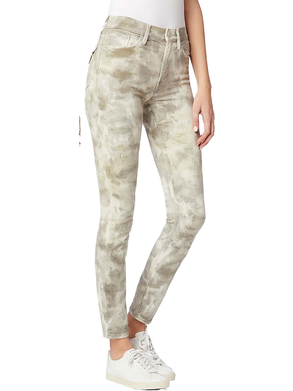 

Женские джинсы Collin с высокой талией и принтом тай-дай Hudson, цвет sage fatigue tie dye