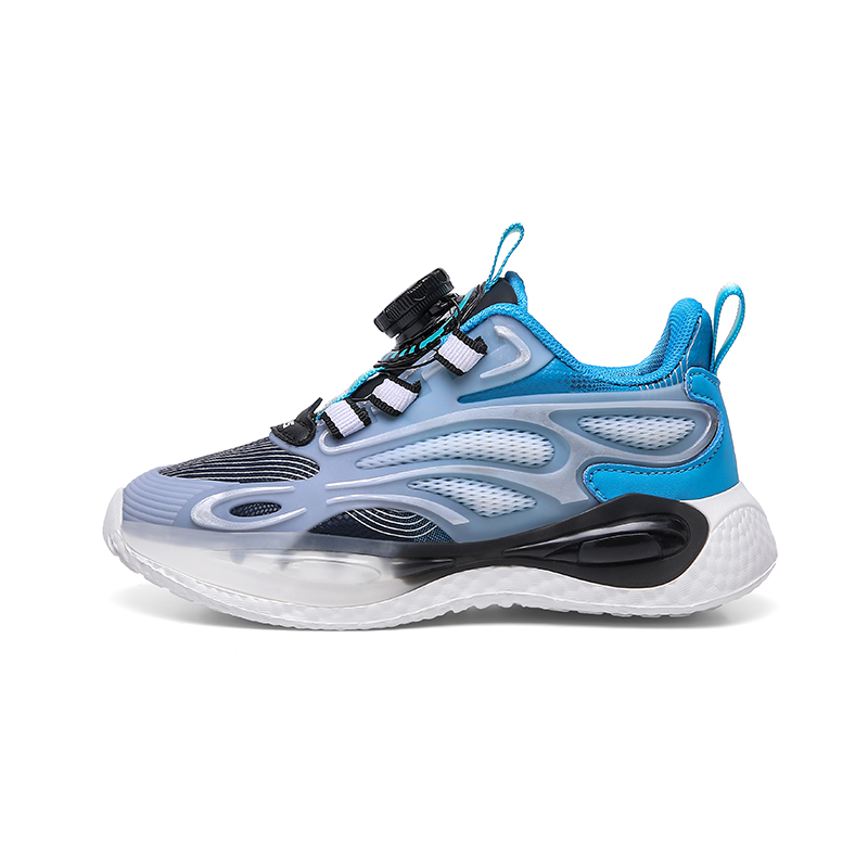 

Дышащие и нескользящие детские баскетбольные кроссовки SAINT WATERS, черный/синий