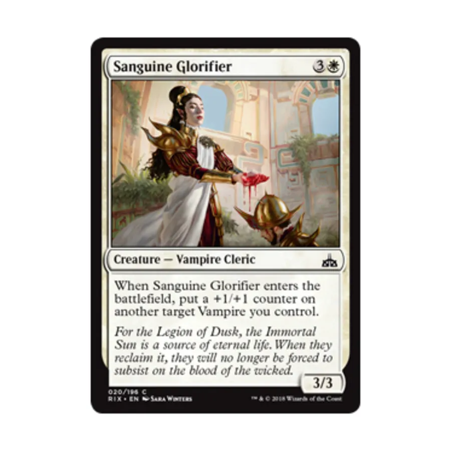 

CCG Сангвинический прославитель (C) (Фольга), MTG - Rivals of Ixalan