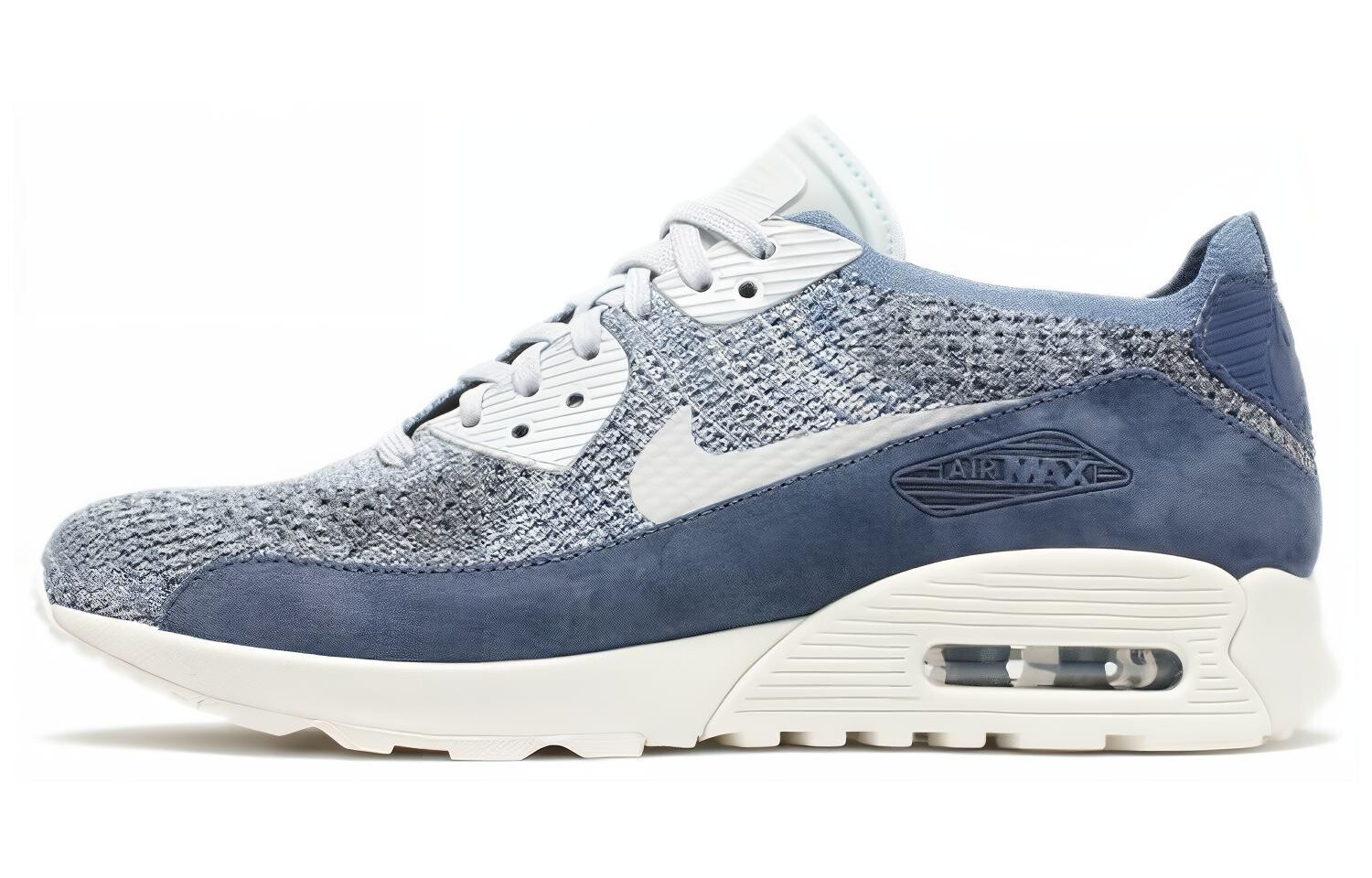 

Кроссовки Air Max 90 женские с низким верхом серые/белые Nike