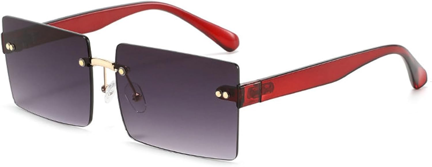 

Солнцезащитные очки Willochra в стиле ретро, ​​квадратные, без оправы, для женщин и мужчин, 90-е годы, маленькие прямоугольные солнцезащитные очки, винтажные, милые, узкие, модные, C4