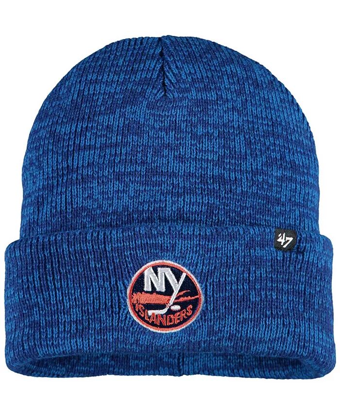 

Мужская вязаная шапка с манжетами Royal New York Islanders Brain Freeze '47 Brand