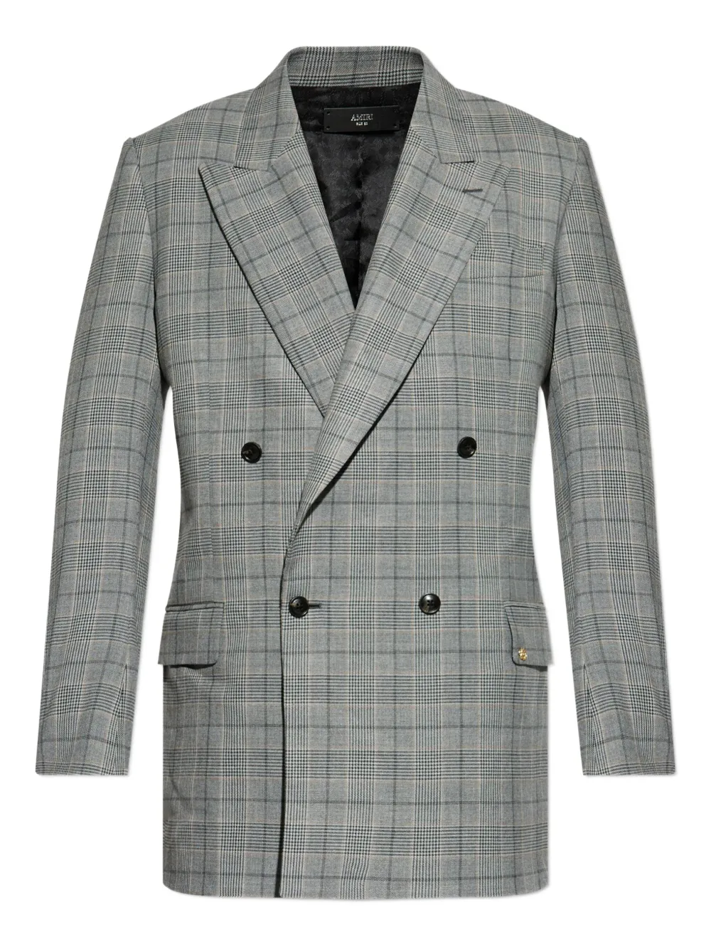 

Двубортный пиджак AMIRI, серый