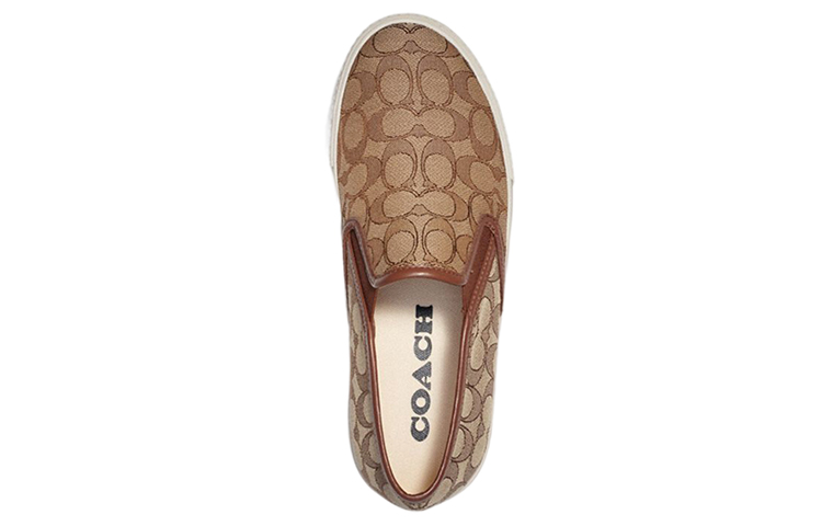 Низкие повседневные кроссовки мужские умбра COACH — фото 2