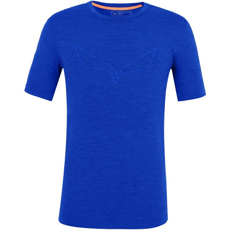 

Футболка pure eagle amr m smles tshirt. Salewa, цвет electric