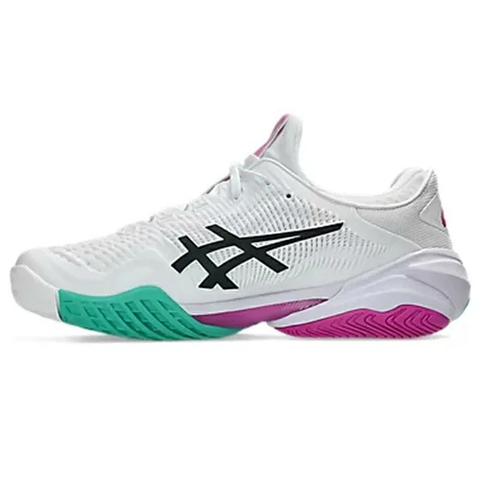 Мужские кроссовки для тенниса «Court FF 3 AC» от ASICS, Wh/Dsakura — фото 4