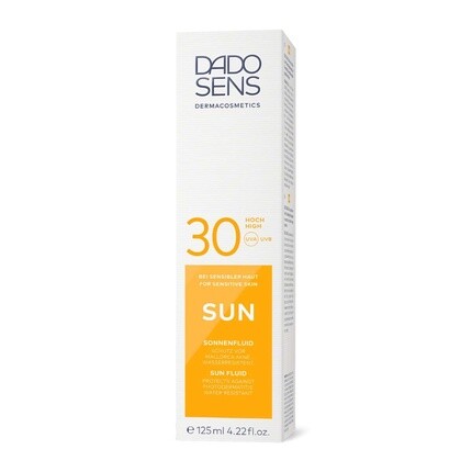 Sun Sunscreen Fluid Spf 30 125мл для чувствительной и склонной к аллергии кожи, Dado Sens — фото 2