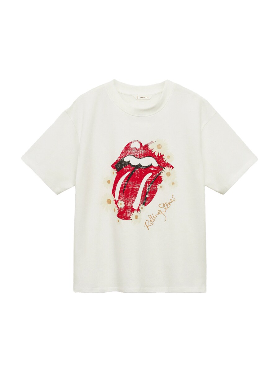 

Рубашка MANGO TEEN ROLLMARG, цвет White/Off white