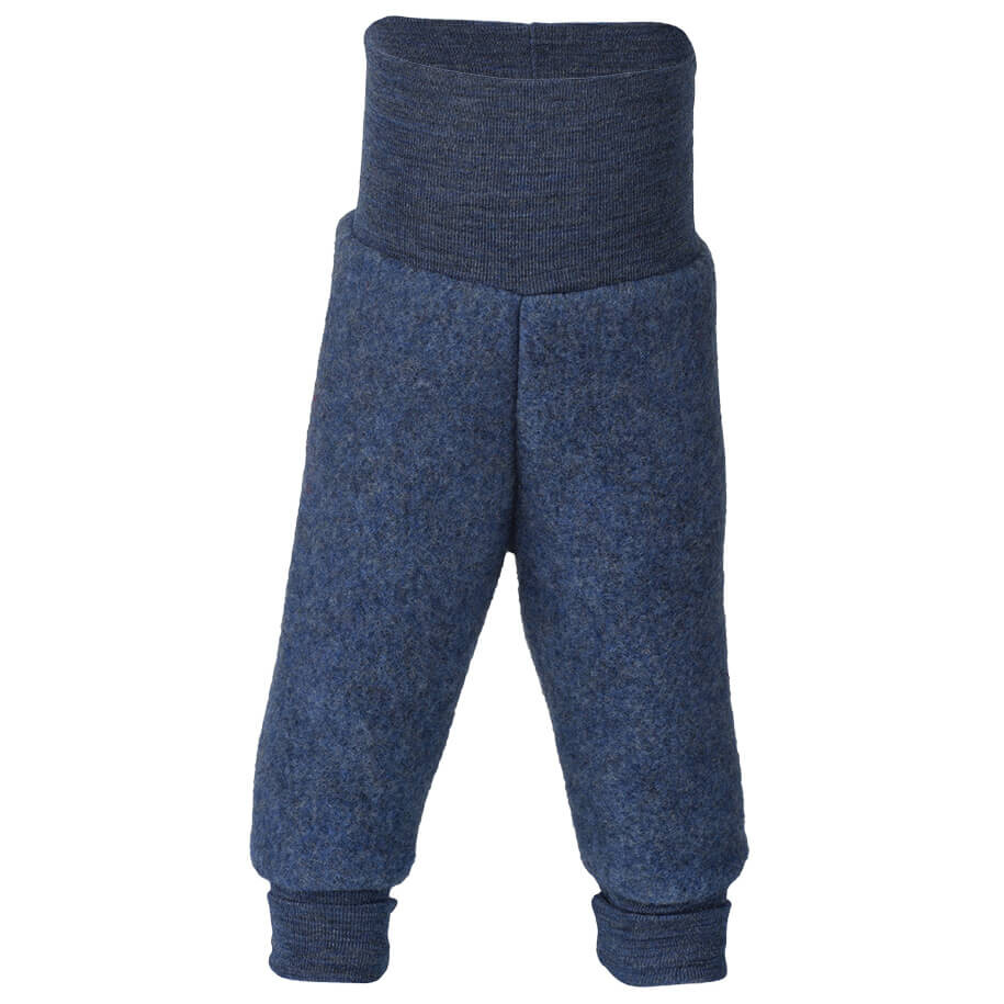 

Флисовые брюки Engel Baby Hose mit Nabelbund, цвет Blau Melange