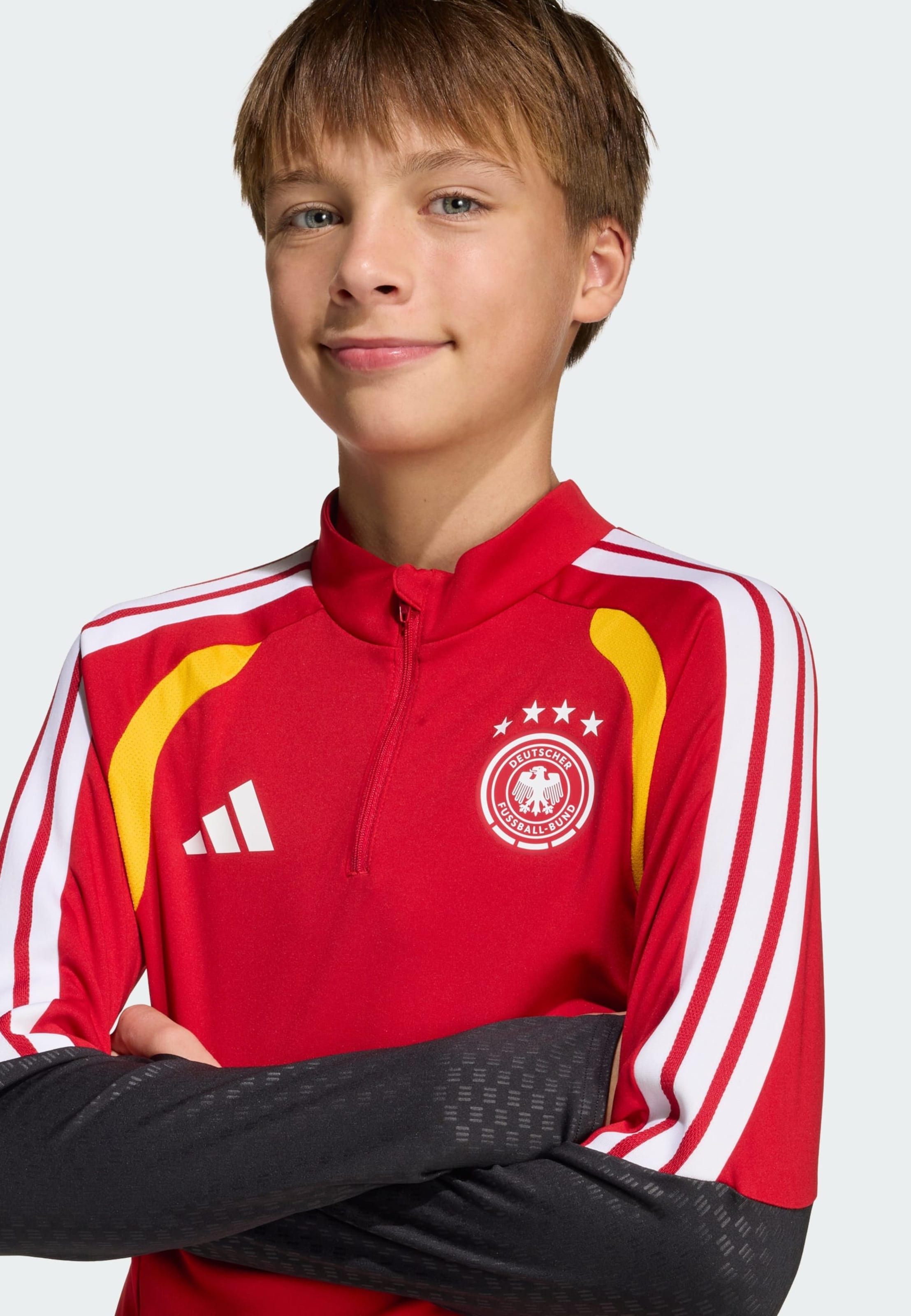 Adidas Performance Футболка для тренировок 'Germany 26 Tiro' в красном цвете — фото 4