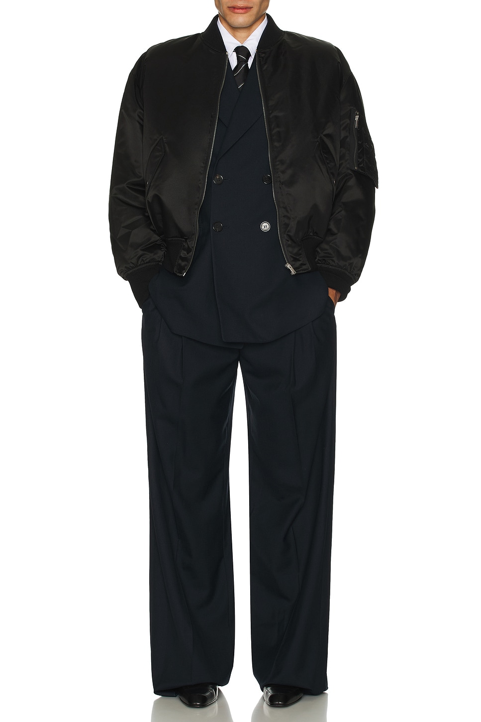 

Бомбер Saint Laurent, Black