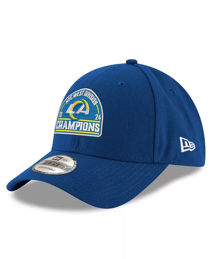 

Мужская регулируемая кепка Royal Los Angeles Rams 2024 NFC West Division Champions 9FORTY New Era