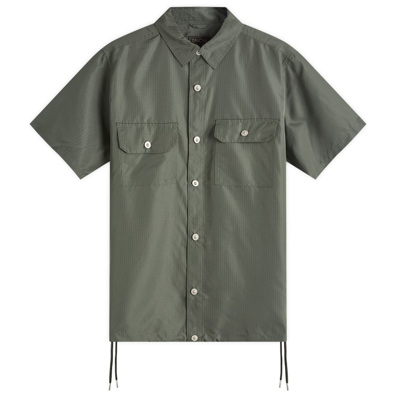 

Рубашка с коротким рукавом Taion Military Short Sleeve Shirt, цвет Olive
