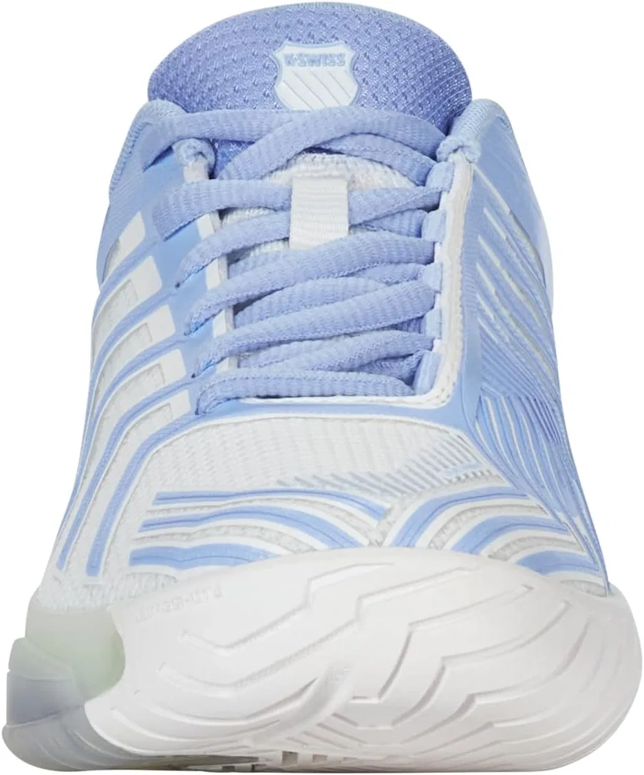 Кроссовки для тенниса K-Swiss Ultrashot 4, Lucent White/Dutch Canal/Paradise Green — фото 3