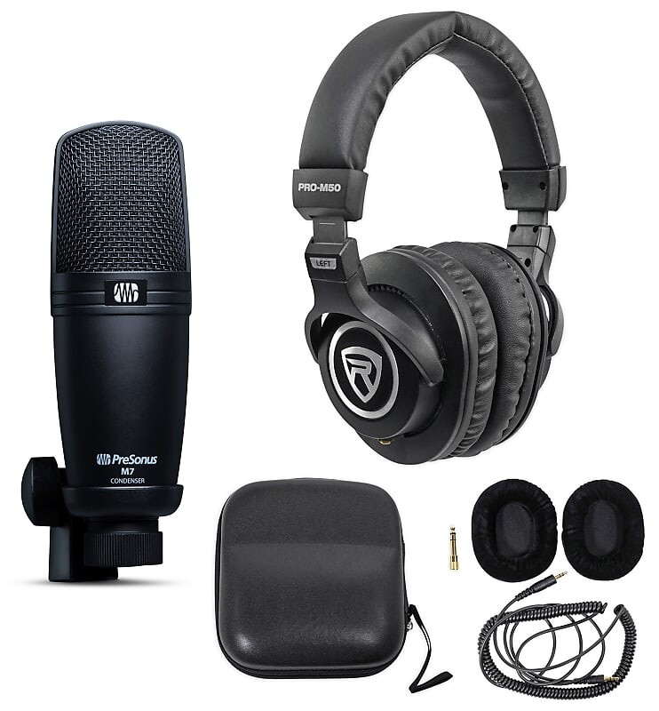 

Студийный конденсаторный микрофон PreSonus M7+PRO-M50