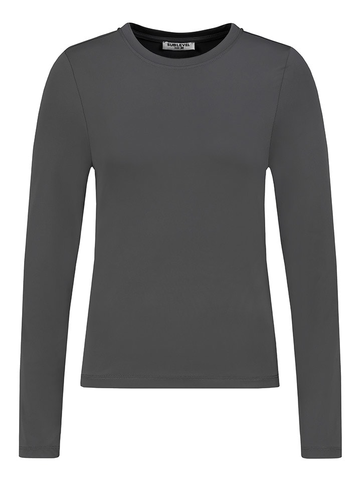 

Sublevel Футболка с длинными рукавами антрацитового цвета