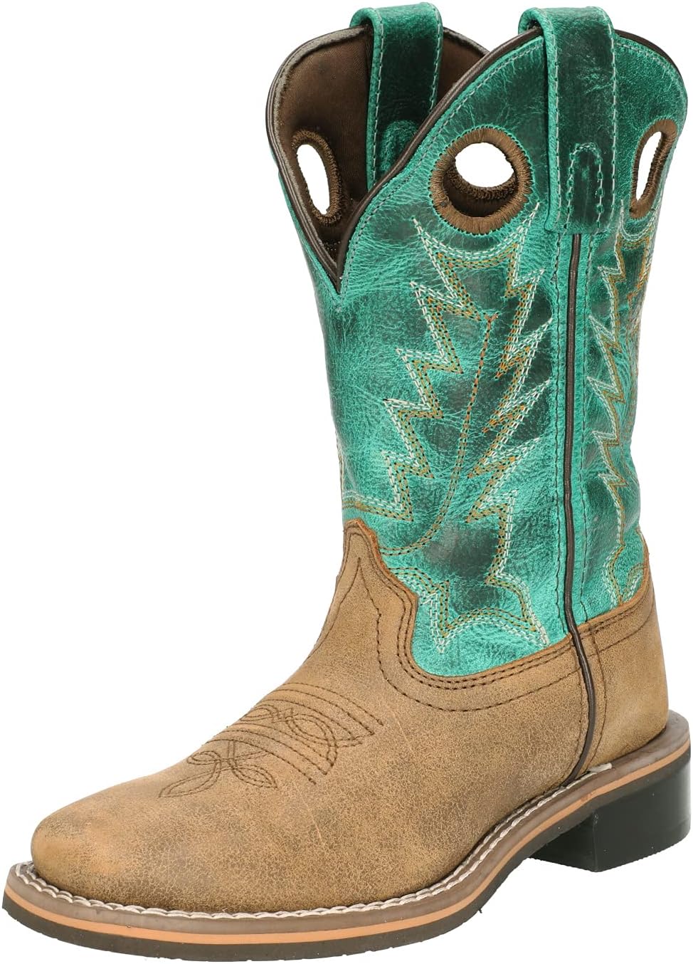 Детские ковбойские сапоги Smoky Mountain Jesse Western Smoky Mountain Boots, коричневый/бирюзовый — фото 3