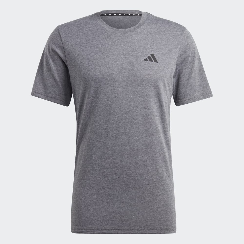 

Футболка Adidas Train Essentials Feelready Training Tee, цвет Dark Grey Heather/White/Black