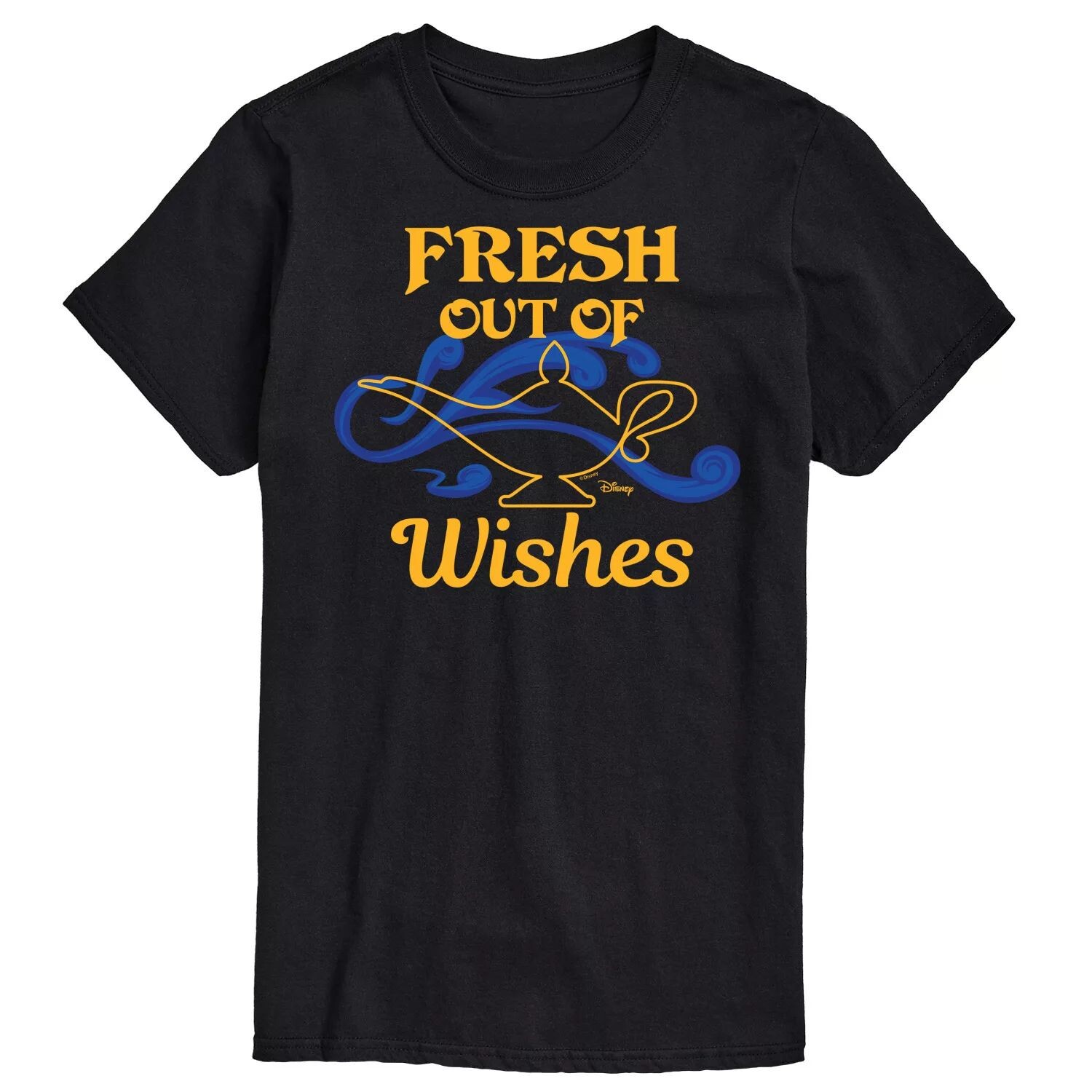 

Футболка Princess Big & Tall Fresh Out Of Wishes с рисунком Disney, черный