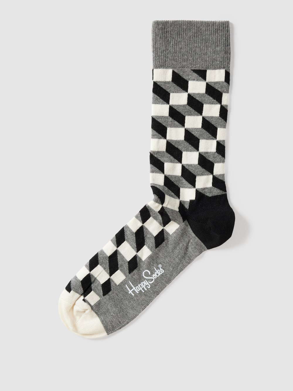 

Носки с узором по всей поверхности, модель «FILLED OPTIC» Happy Socks, черный