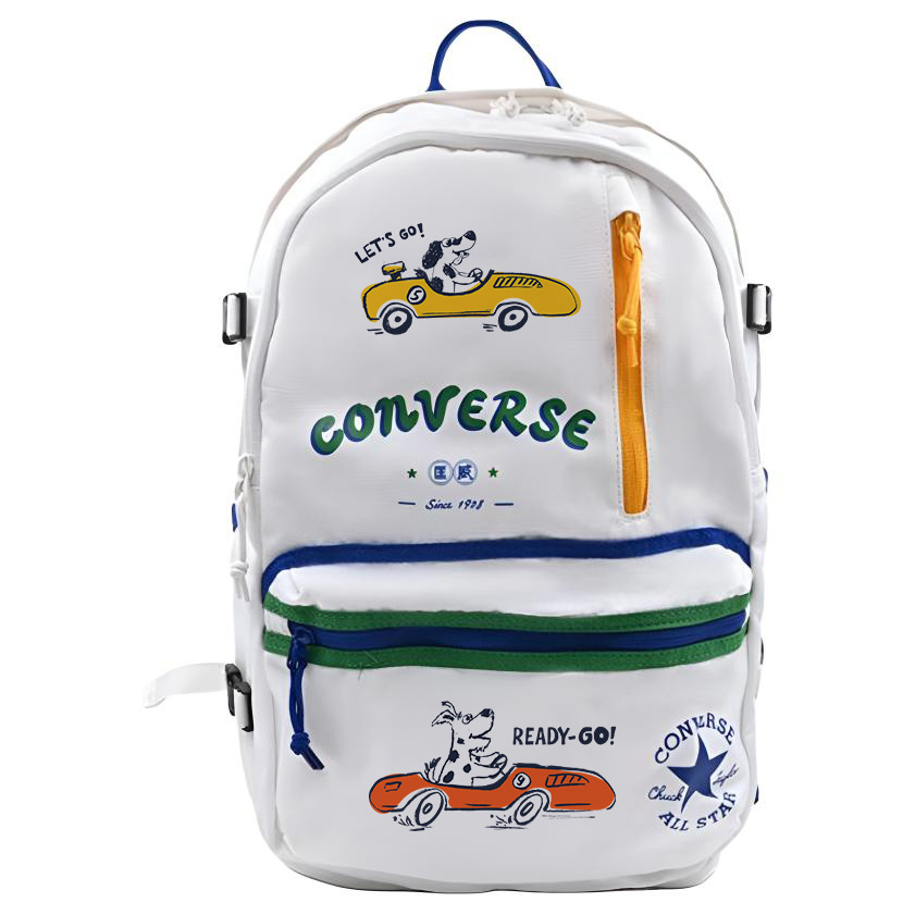 

Converse Полиэстеровый рюкзак с узорчатым принтом унисекс разноцветный, Driving Puppy