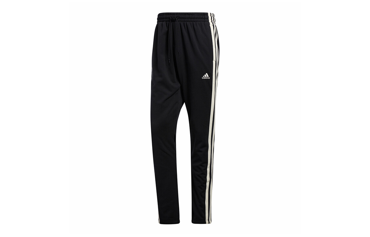 

Трикотажные спортивные штаны мужские черные Adidas, черный