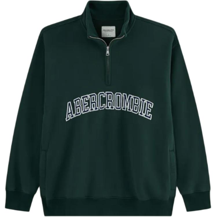 

Свитшот женский Abercrombie＆Fitch, зеленый