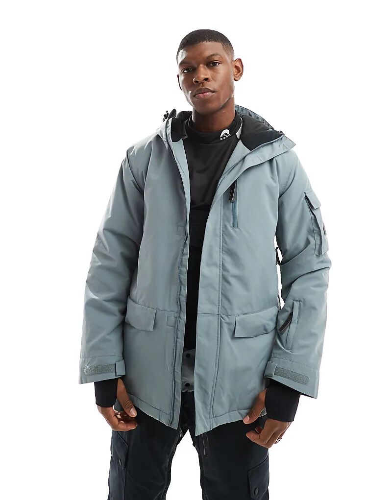 

Лыжная куртка Yeh man серого цвета OOSC