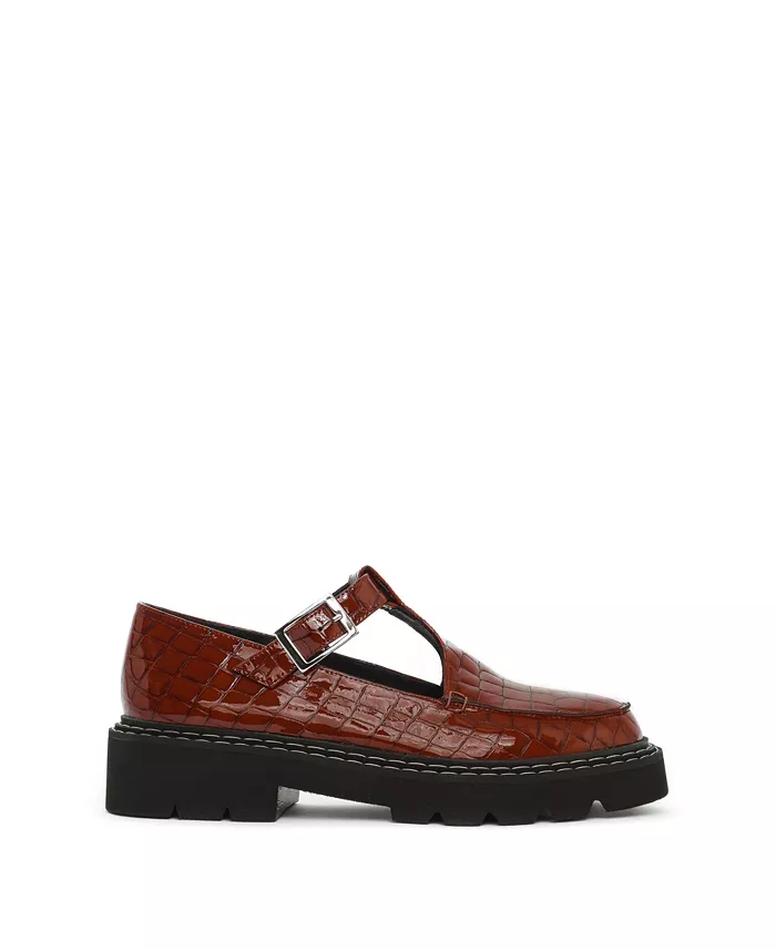 Неива Deadstock Кожаные Туфли Мэри Джейн Maguire Shoes, коричневый — фото 2
