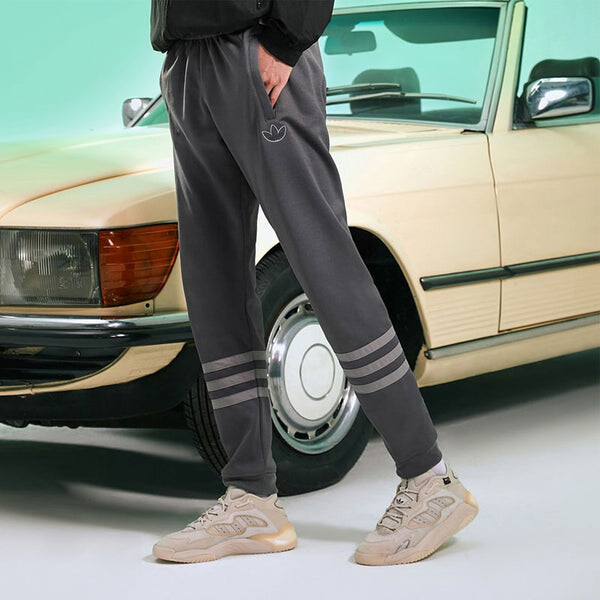 Штаны оригинальные спортивные штаны sprt Adidas, серый — фото 4
