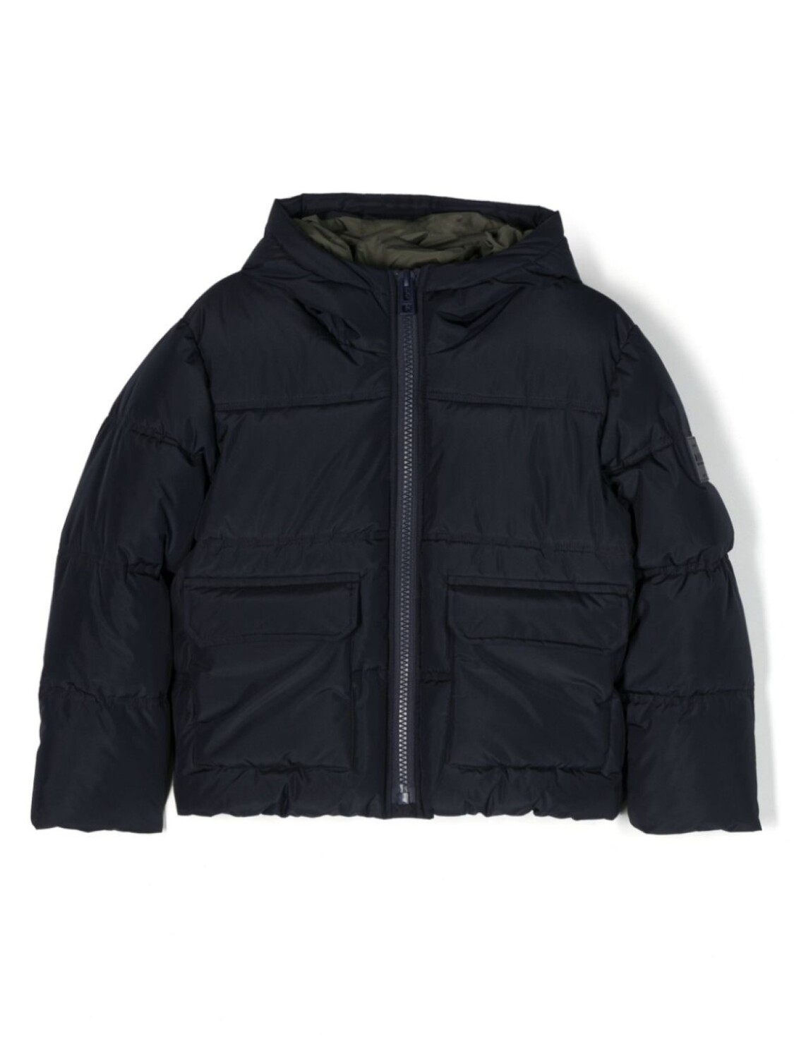 

Zadig & Voltaire Kids пуховик Dano, синий