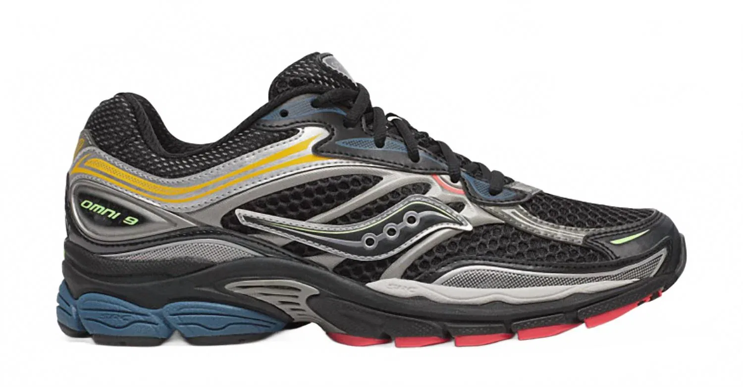 SAUCONY Мужские кроссовки Progrid Omni 9, черный/мультицветный