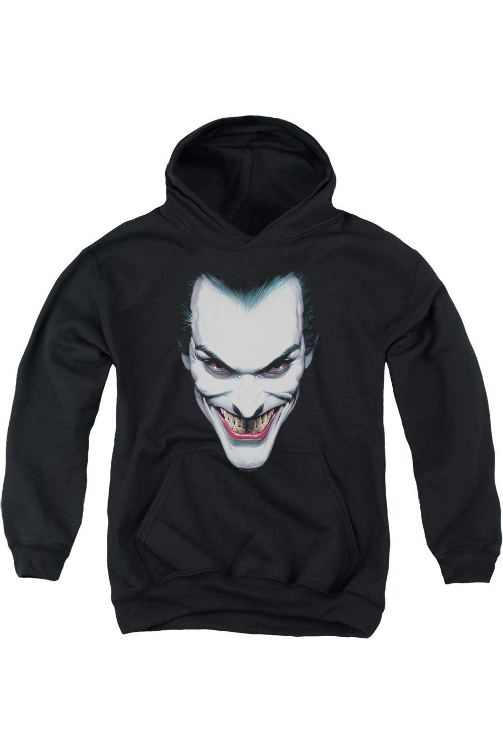 

Батмен Джокер портрет молодежная толстовка с капюшоном Gildan, черный